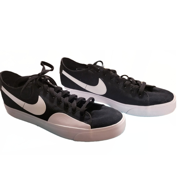 NIKE SB Blazer Mens 11 Black & White w/Skate Guard~NEW - Picture 2 of 6